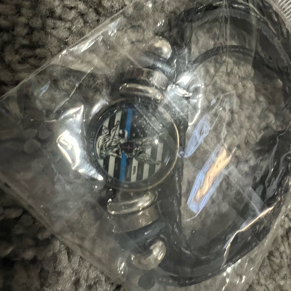 - $4 Thin Blue Line Police Bracelet. New. $4 if bundled - Picture 2 of 16